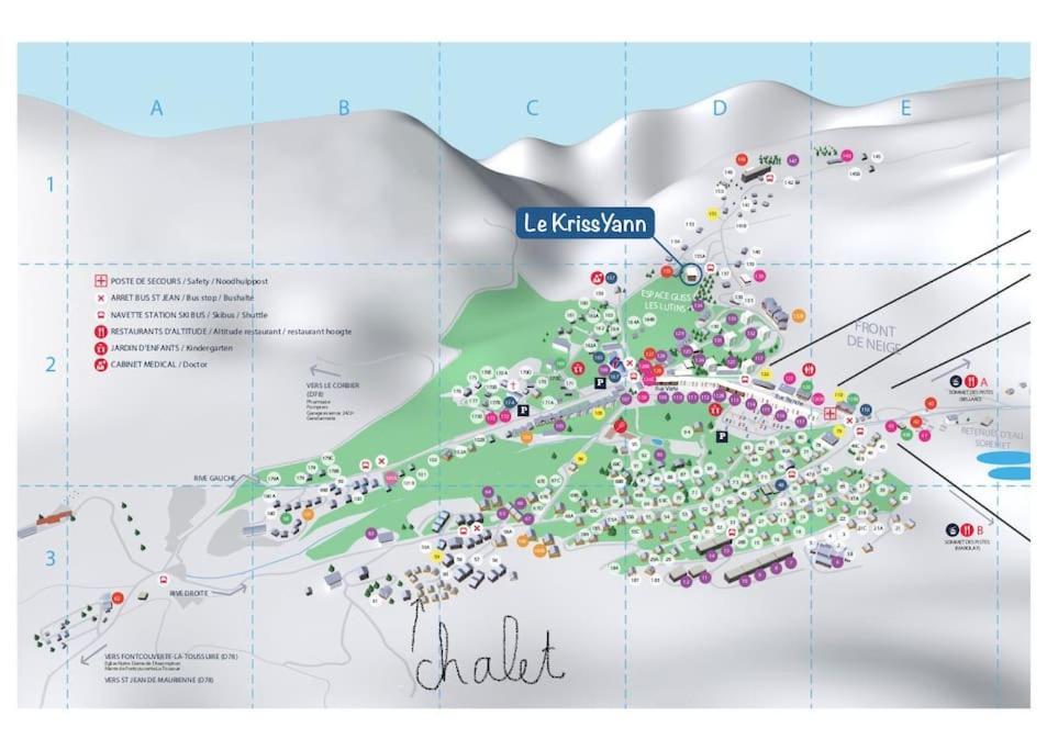 Chalet Savoyard Independant Fontcouverte-la-Toussuire Экстерьер фото